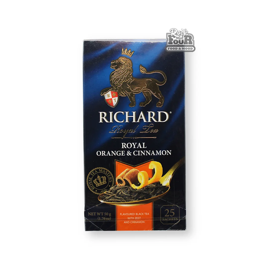 Black tea "RICHARD Royal Orange & Cinnamon" 25pcs